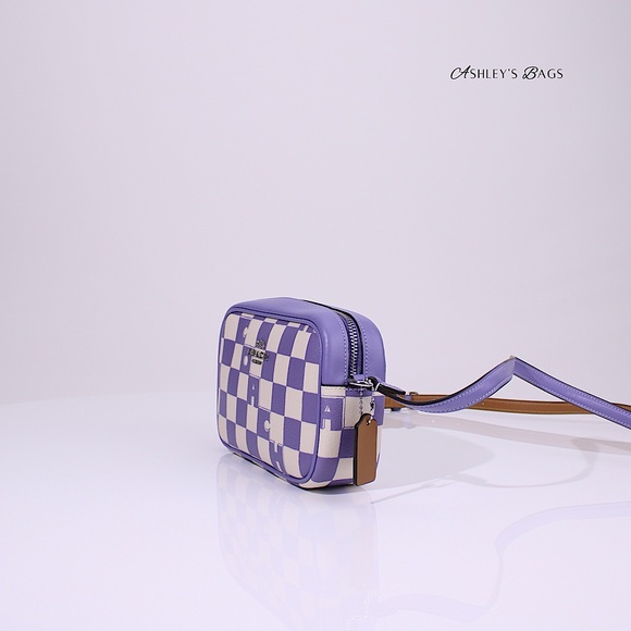 Coach Mini Jamie Camera Bag With Checkerboard Print - Picture 3 of 8